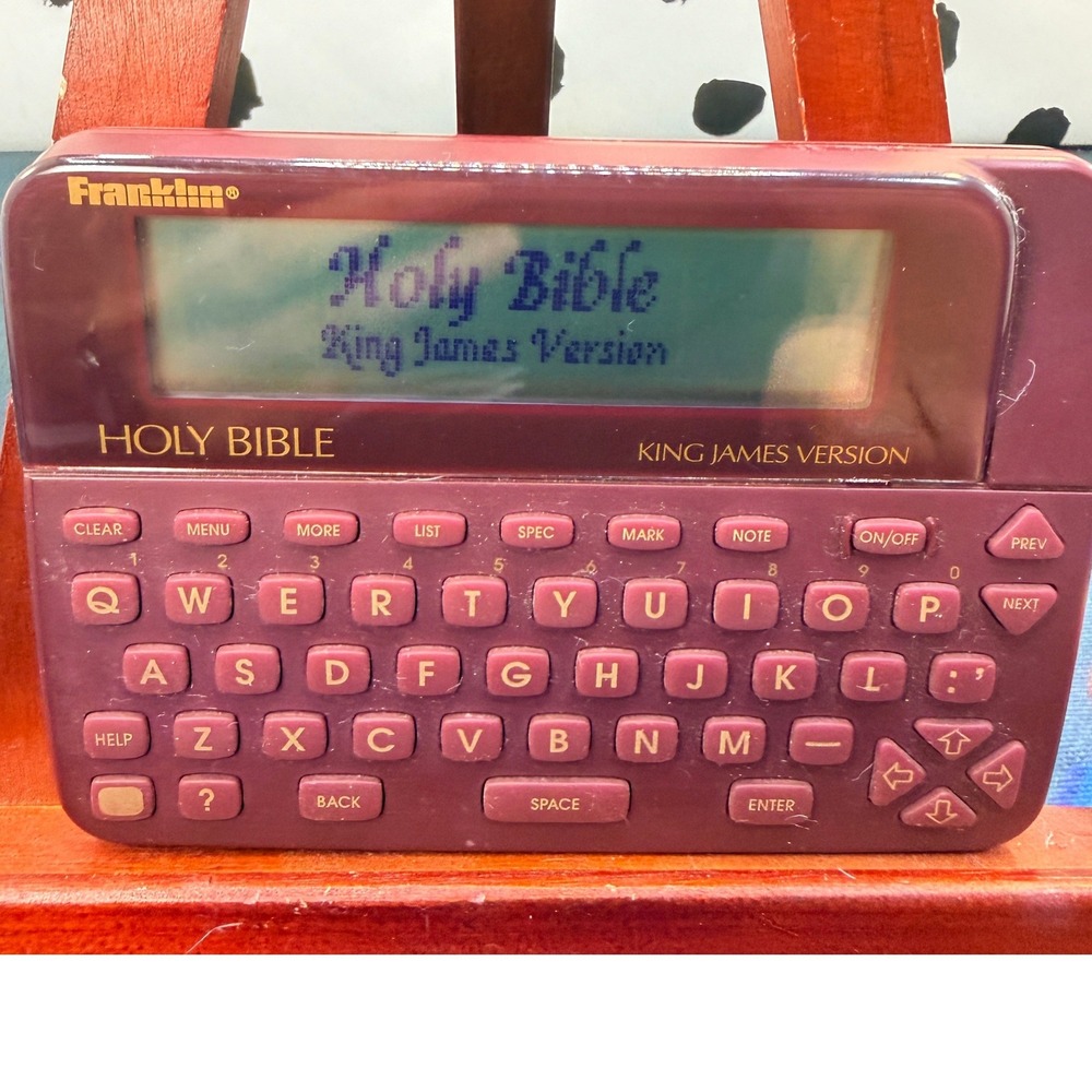 Franklin Electronic Holy Bible King James Version KJV-450